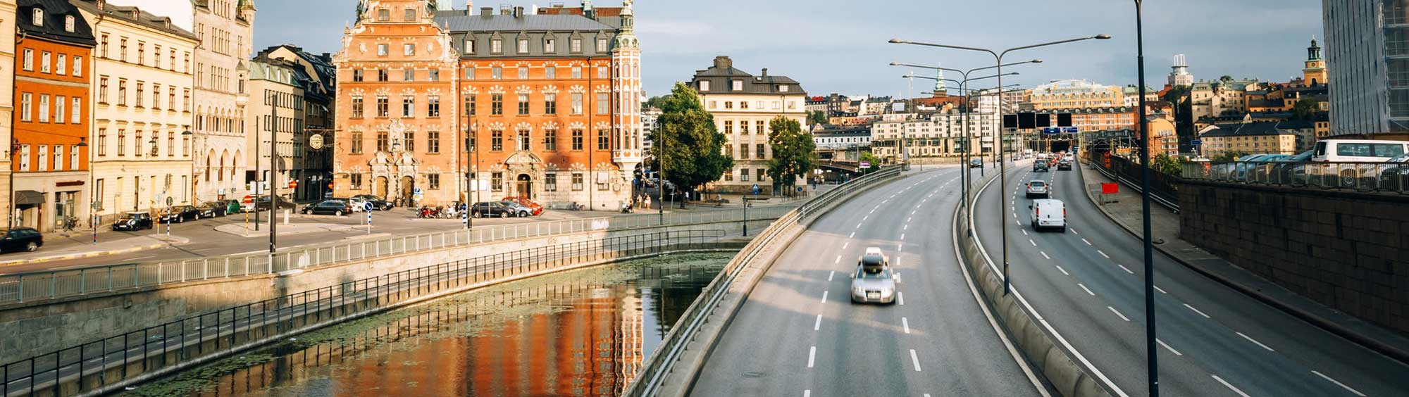 Trafik i Stockholm.